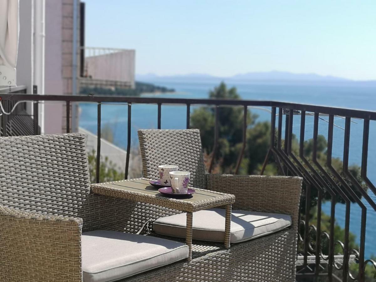 Apartman Studio Kod Ujevica Baška Voda Kültér fotó