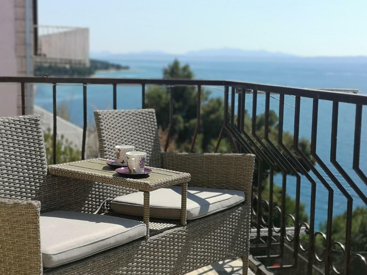 Apartman Studio Kod Ujevica Baška Voda Kültér fotó